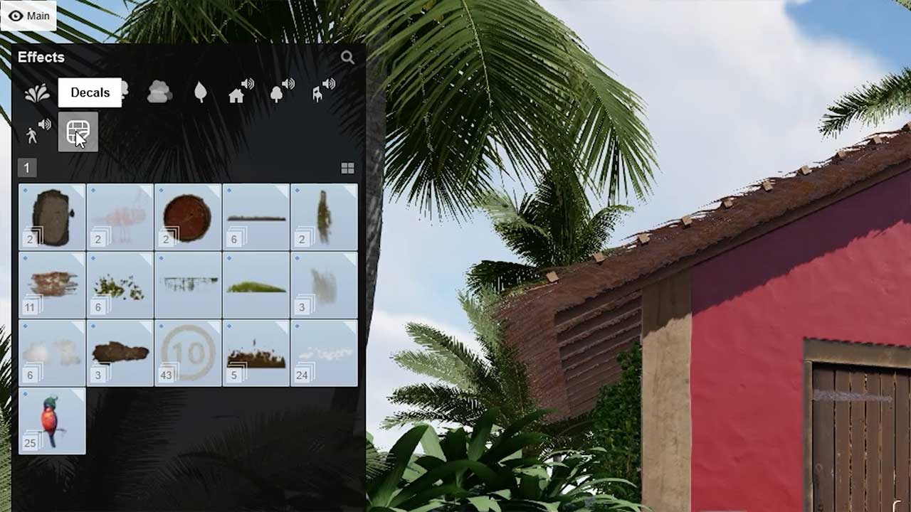 make realistic materials with surface decals in lumion 2
