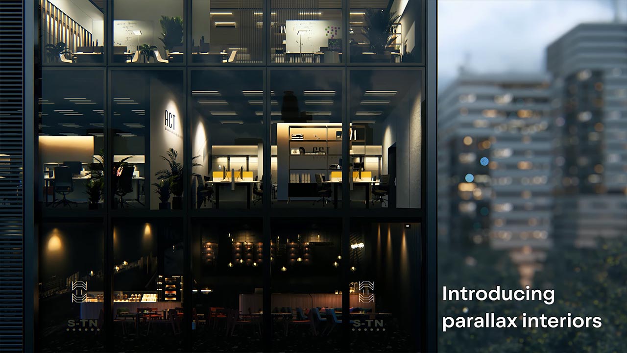 What’s new in Lumion 2024 - New parallax interiors