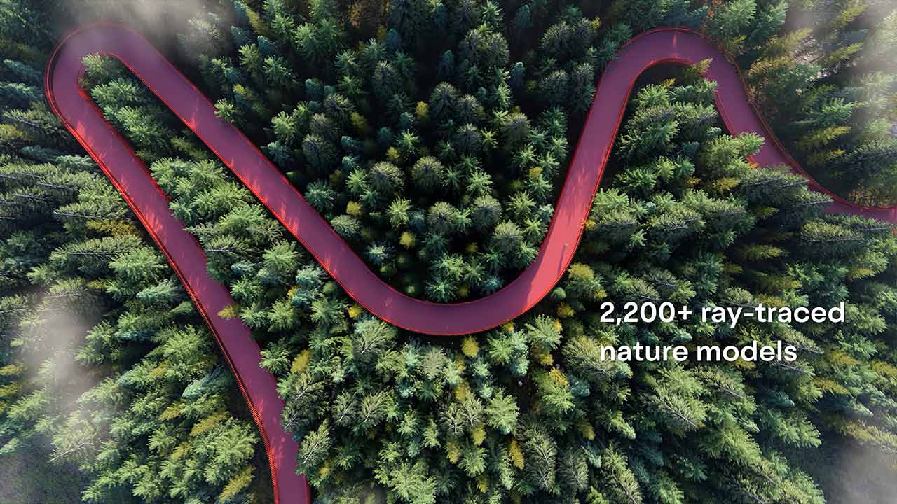 What’s new in Lumion 2024 - Ray traced nature