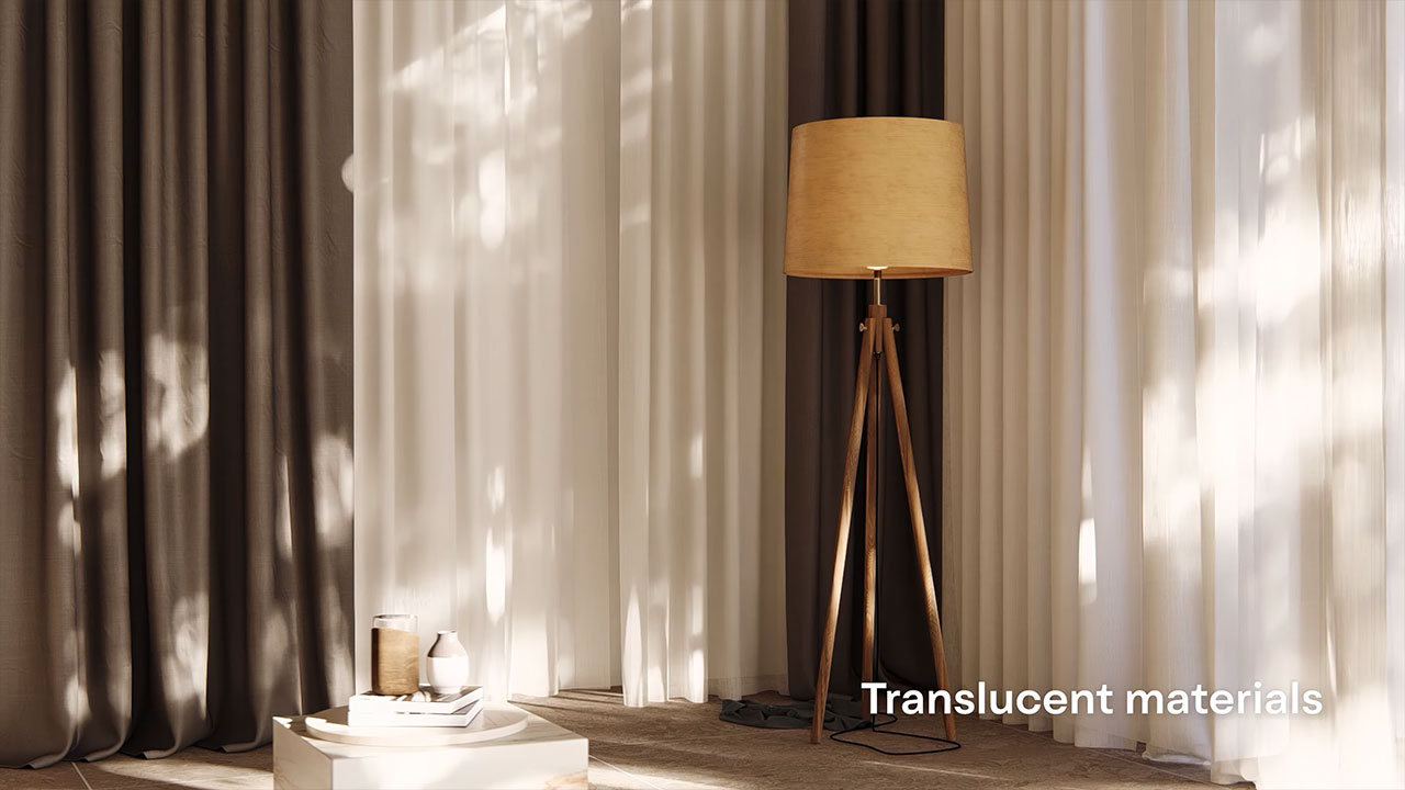 What’s new in Lumion 2024 - Translucent materials