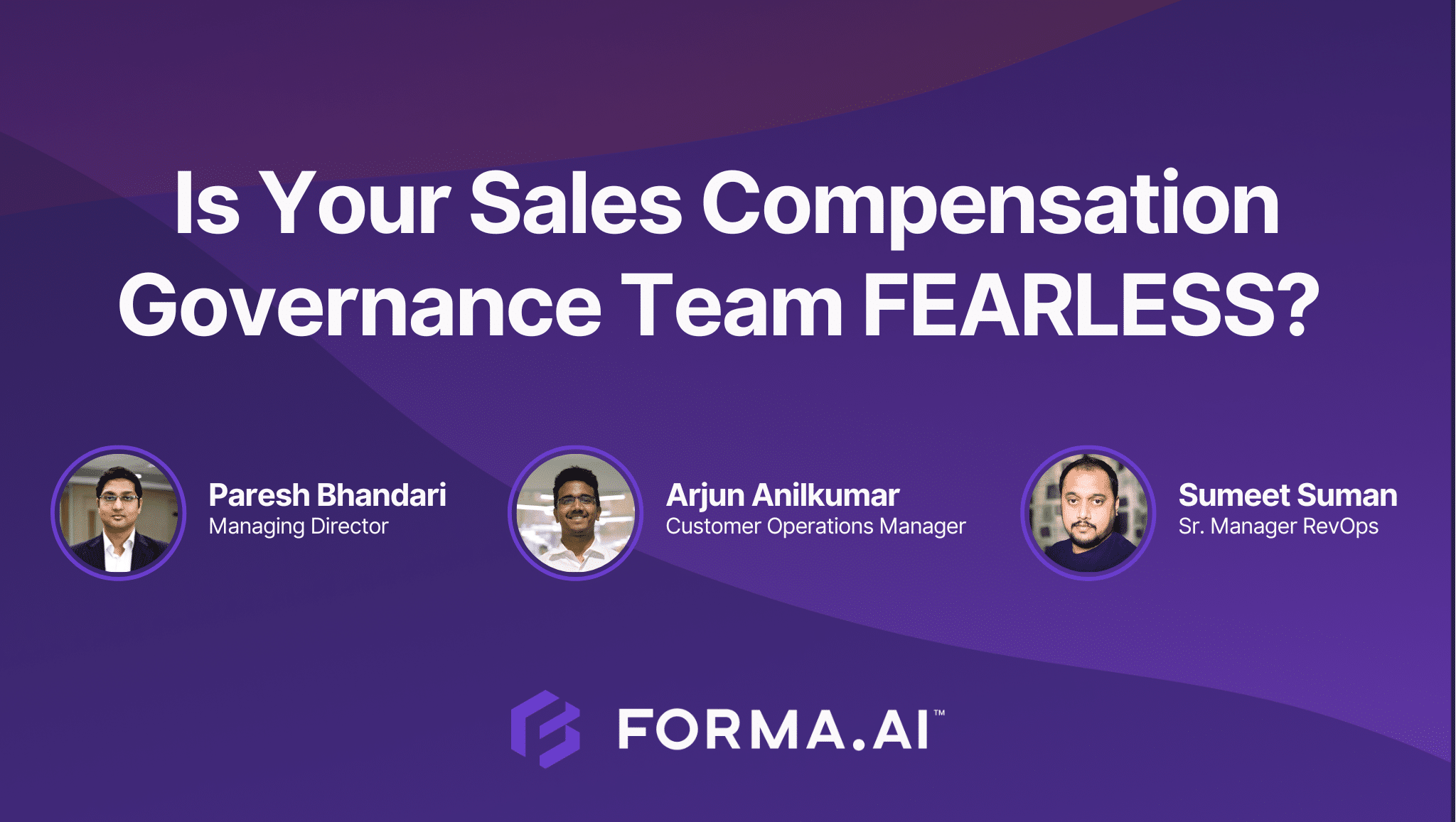 Is Your Sales Compensation Team FEARLESS Header Image