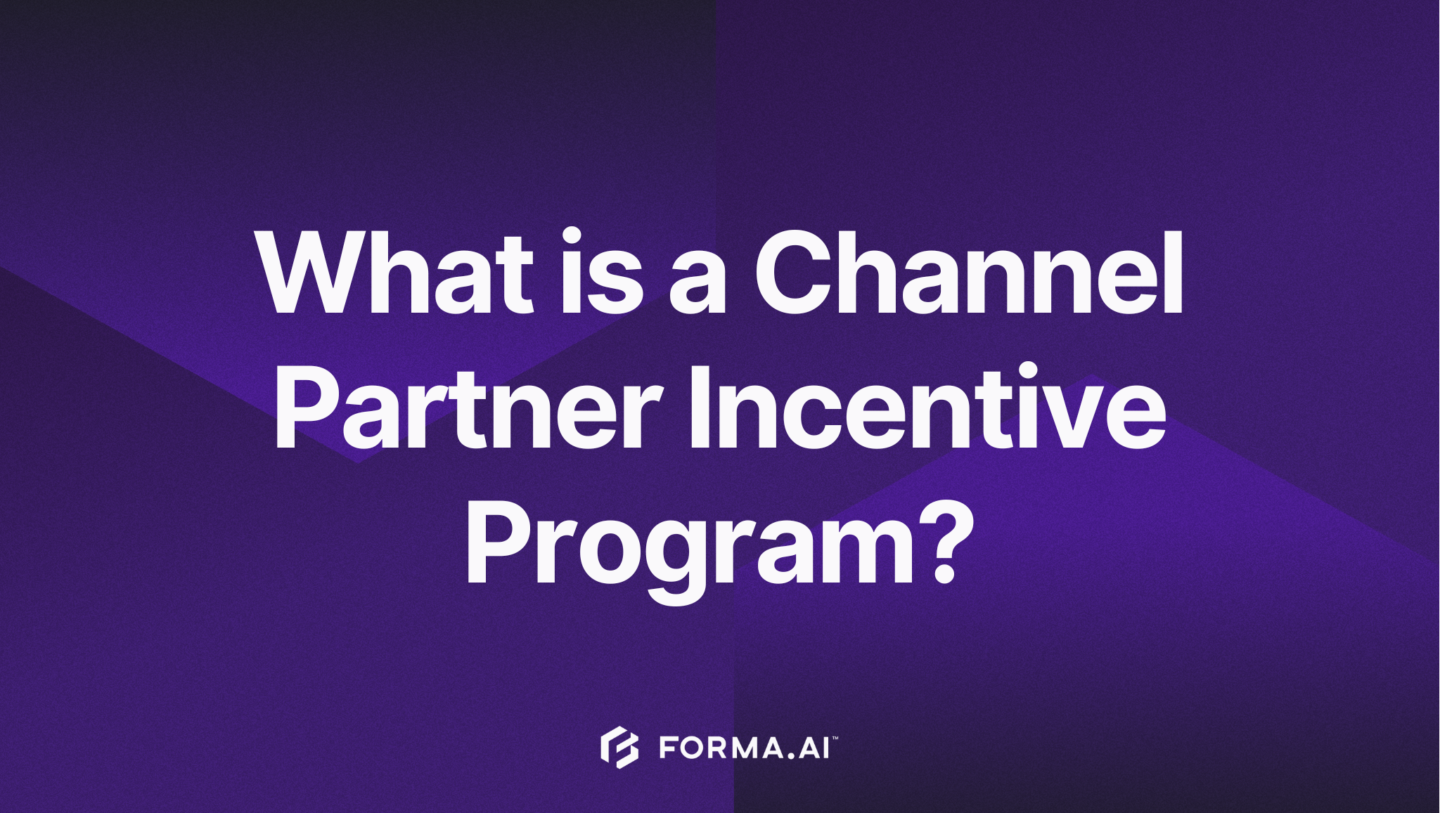 What is a Channel Partner Incentive Program?